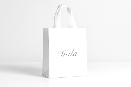 Bolsa Kraft Grande - Asa Satinada