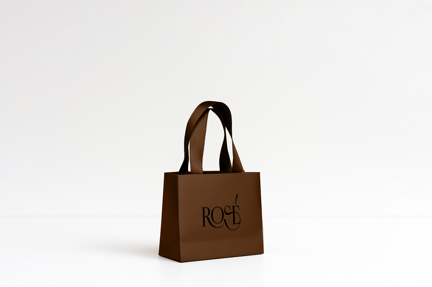 Bolsa Kraft Chica - Asa Satinada