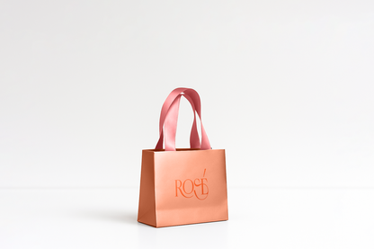 Bolsa Kraft Chica - Asa Satinada