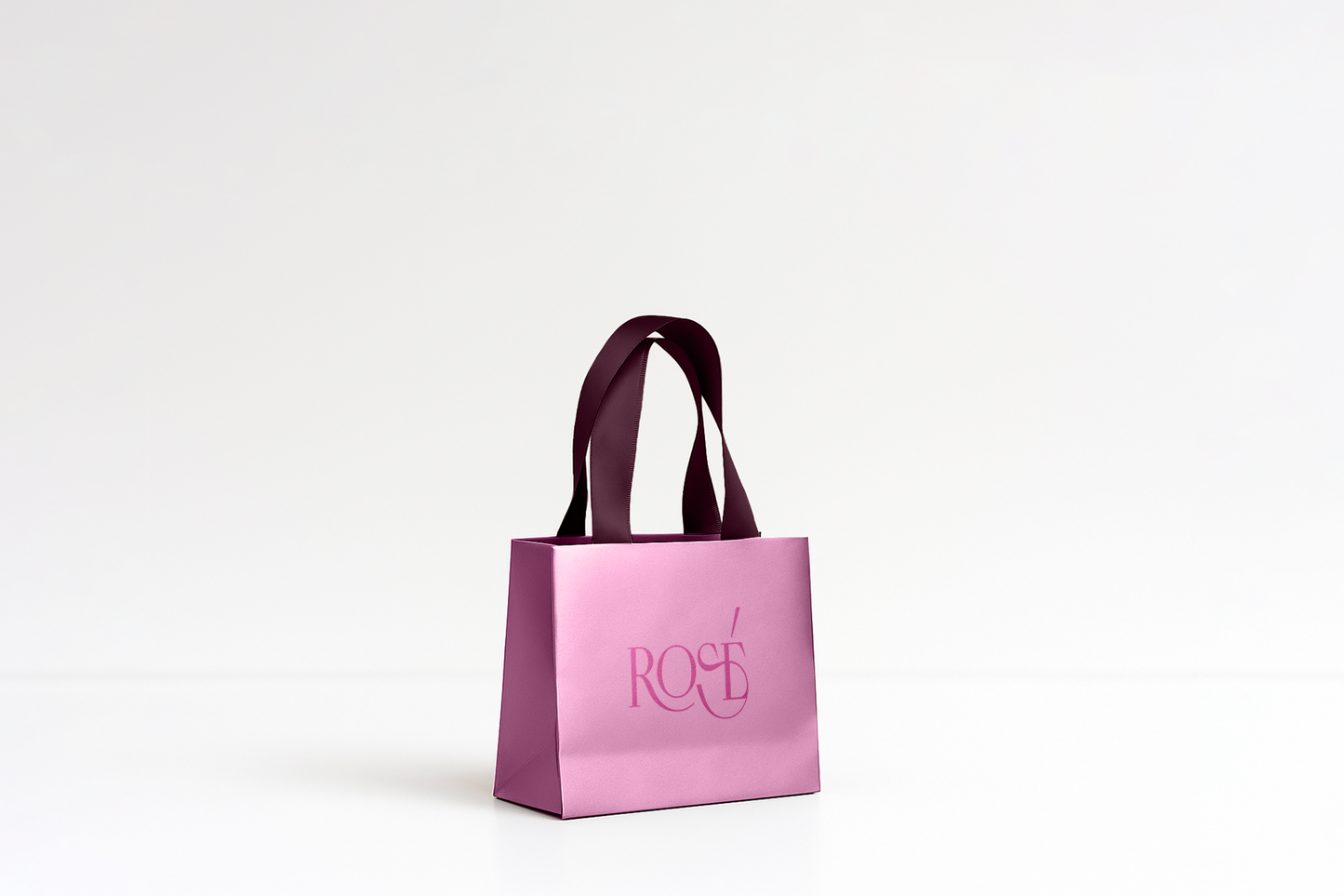 Bolsa Kraft Chica - Asa Satinada