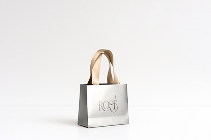 Bolsa Kraft Chica - Asa Satinada