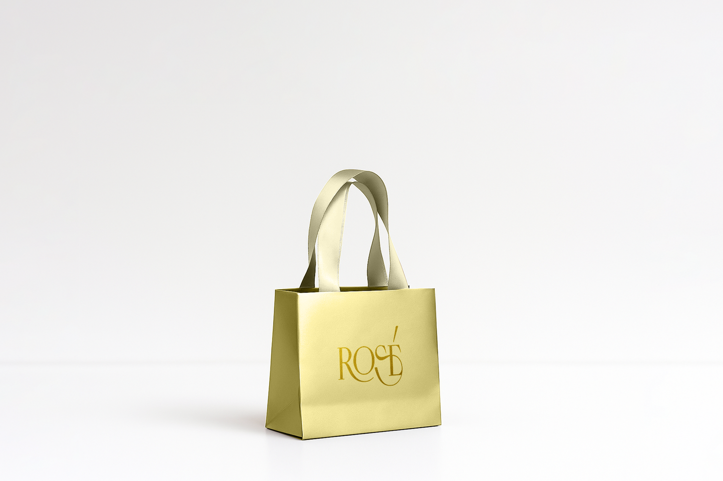 Bolsa Kraft Chica - Asa Satinada
