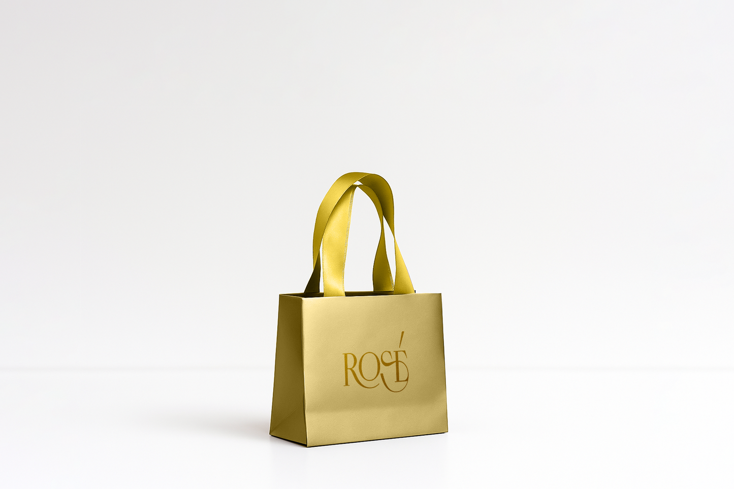 Bolsa Kraft Chica - Asa Satinada
