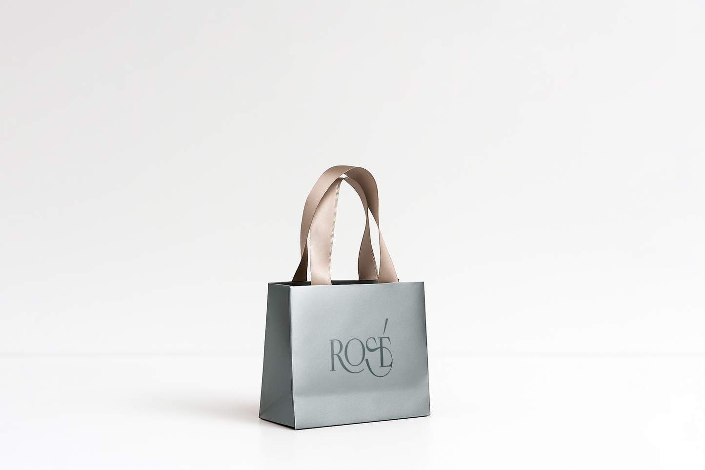 Bolsa Kraft Chica - Asa Satinada