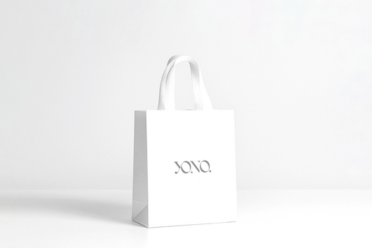 Bolsa Kraft Mediana - Asa Satinada