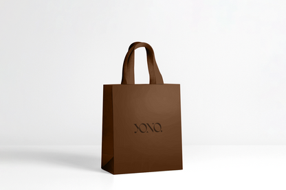 Bolsa Kraft Mediana - Asa Satinada