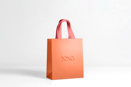 Bolsa Kraft Mediana - Asa Satinada