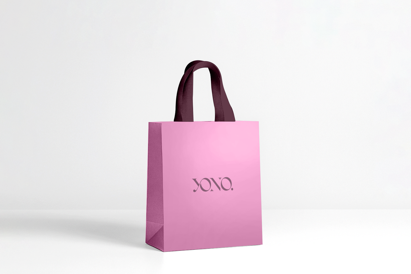 Bolsa Kraft Mediana - Asa Satinada