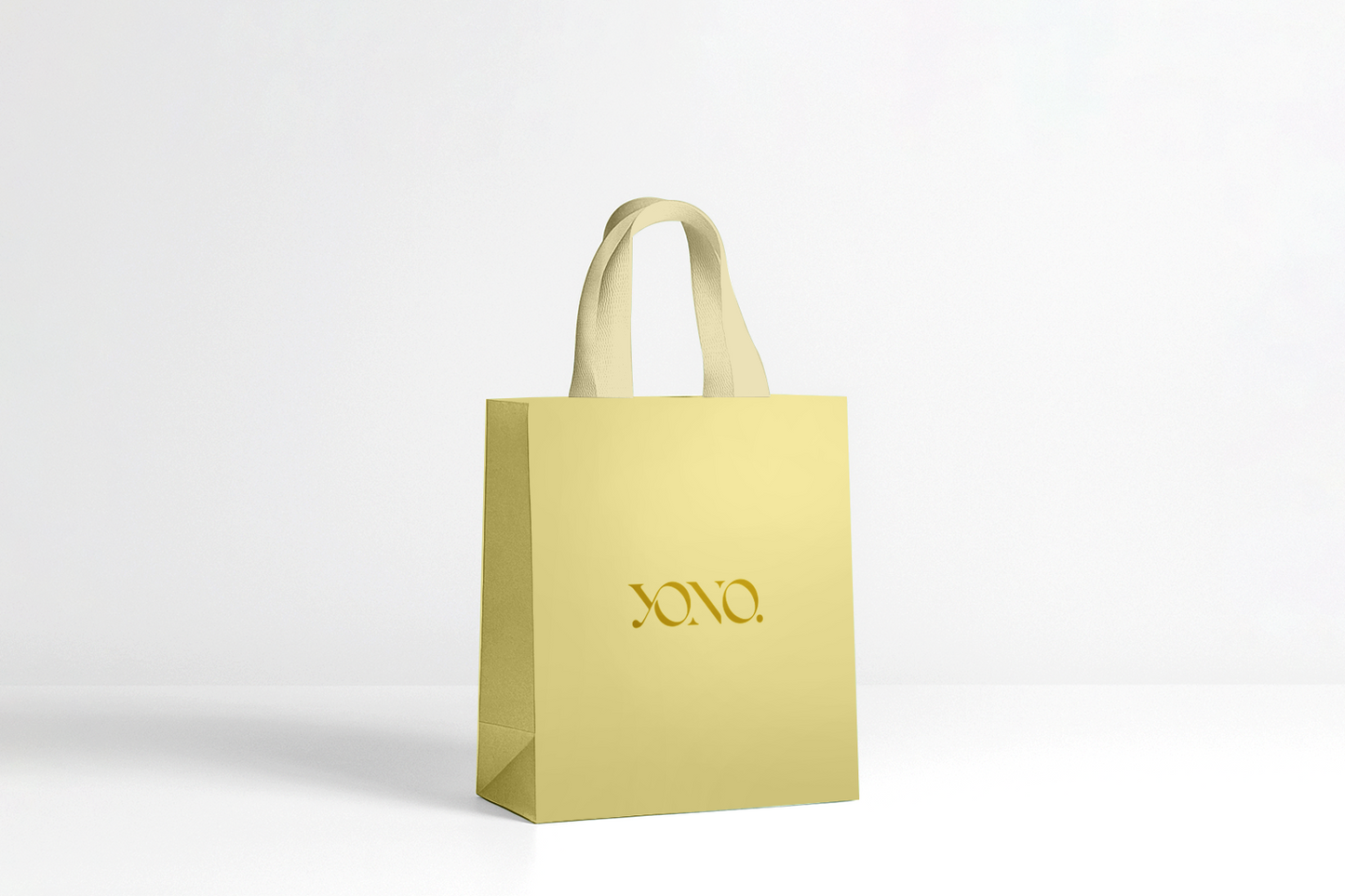 Bolsa Kraft Mediana - Asa Satinada