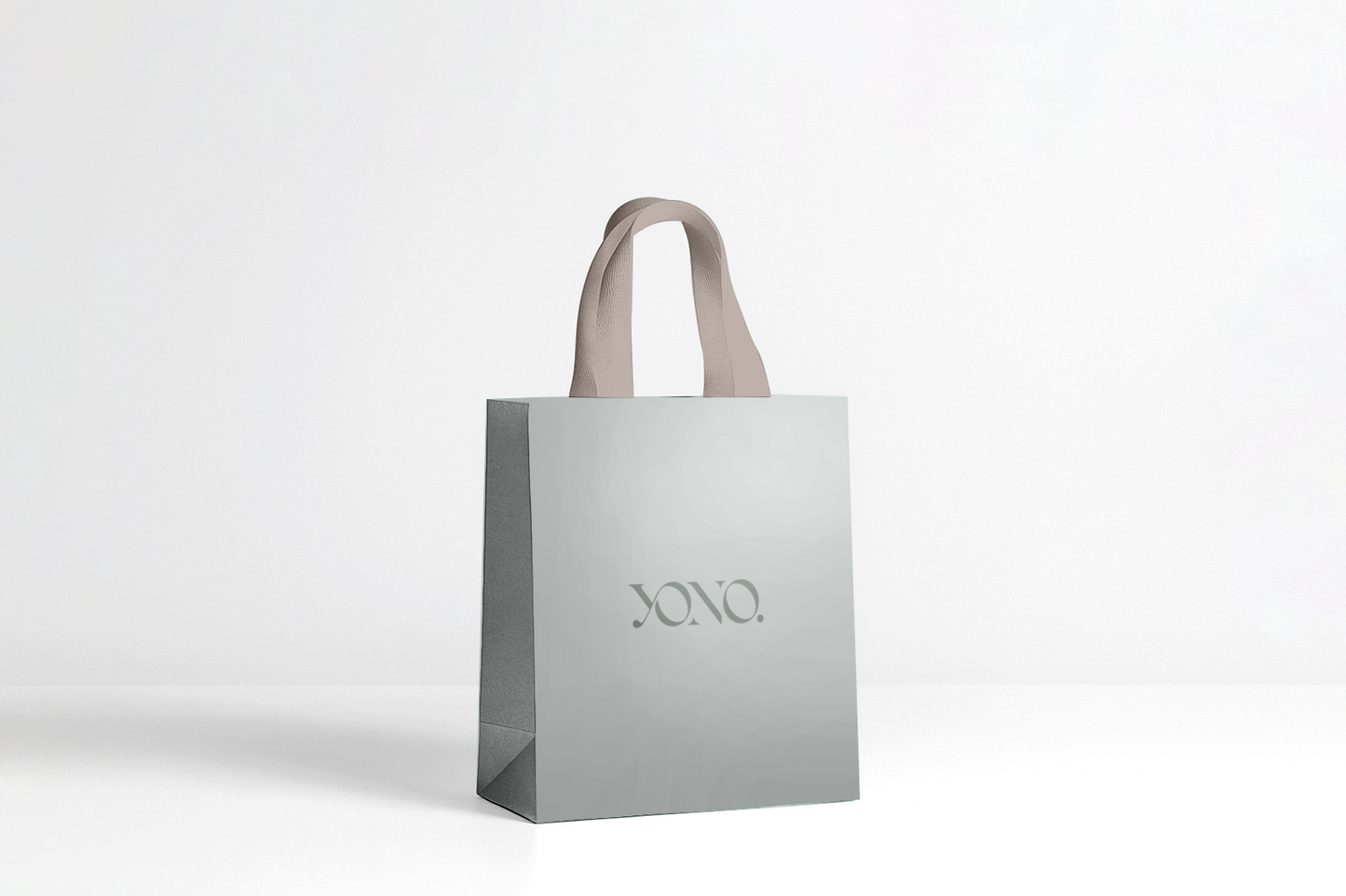 Bolsa Kraft Mediana - Asa Satinada